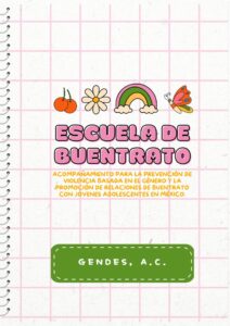Portada Escuela de Buentrato. Acompañamiento para la prevención...